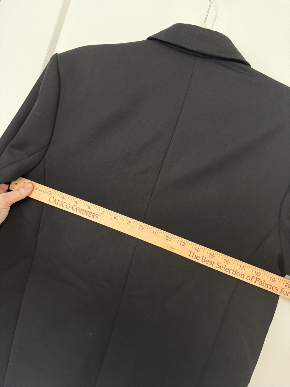 Anine Bing Quinn Oversized Wool Blazer Black Retail $550 Minimalist Chic Size XS - Picture 12 of 15